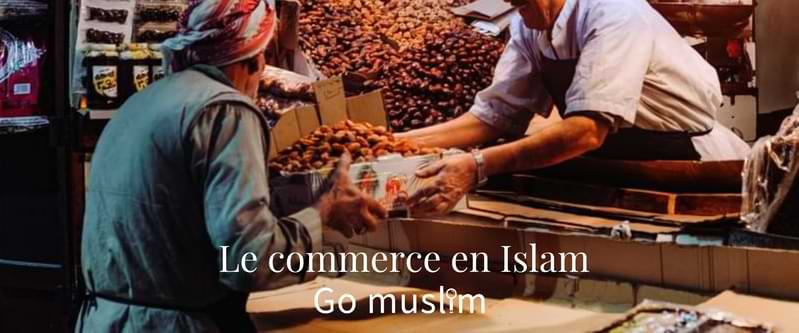 bannière le commerce en islam